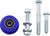 T.M. DESIGNWORKS - PLR-550-BU - Chain Roller - Blue