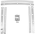 MEMPHIS SHADES - MEM0914 - Slim Windshield Hardware Straps - Stainless Steel