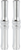 ARLEN NESS - 03-642 - Pushrod Tube Cover Kit - 10 Gauge - Chrome - M8