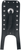 MUSTANG - 93156 - Studded Tank Bib - Softail