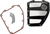PERFORMANCE MACHINE (PM) - 0177-2020-BMP - Cam Cover - Scalloped - Platinum Cut - Twin Cam