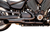 TRASK - TM-3033BK - 2:1 Exhaust - Black - Victory