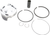 WSM - 010-862K - Piston Kit - 99.96 mm - Sea-Doo