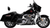 TRASK - TM-5720CH - 2-into-1 Nasty Bastard Exhaust System - Chrome