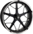 RSD - 1204-7106R-HUTAJ-BM - Wheel - Hutch - Front - Dual Disc/with ABS - Black/Contrast Cut - 21x3.5 - '08+ FL
