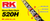 RK - M520H-114 - M520H - Heavy-Duty Chain - 114 Links