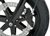 PERFORMANCE MACHINE (PM) - 0051-2917-BM - 6 Piston Caliper - 13" - Left - Contrast Cut