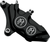 PERFORMANCE MACHINE (PM) - 0053-2919-BM - 4-Piston Caliper - Front Left - Contrast Cut - 11.5"