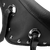 MUSTANG - 79120 - Wide Solo Seat - With Backrest - Black - Studded w/ Concho - FLST/FXST '00-'06