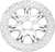 PERFORMANCE MACHINE (PM) - 0133-1522HEAS-CH - Brake Rotor - 11.5" - Paramount - Chrome