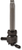 PINGEL - 6311-CHBLK - Hex Fuel Valve - Black Chrome - 22 mm