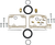 PARTS UNLIMITED - 1003-1580 - Carburetor Repair Kit - Arctic Cat