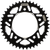 VORTEX - 654AZK-42 - Aluminum Sprocket - Black - Rear - 42 Tooth