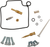 PARTS UNLIMITED - 1003-1290 - Carburetor Repair Kit - Honda