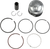WISECO - 40071M05500 - Piston Kit - 55.00 mm - Yamaha