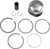WISECO - 40071M05500 - Piston Kit - 55.00 mm - Yamaha