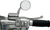 TODD'S CYCLE - SMR-1 - Mirror - Shooter - Side View - Round - Chrome - Right - Each