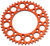 RENTHAL - 224U-520-46GPOR - Rear Sprocket - Aluminum - 46 Tooth - Orange