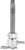 PINGEL - 4311-CR - Round Fuel Valve - Chrome - 22 mm
