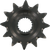 RENTHAL - 256--520-12GP - Sprocket - Honda - 12-Tooth