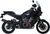 VANCE & HINES - 46533 - Adventure Hi-Output 450 Slip-On Muffler - Black - Stainless Steel