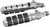 RIVCO PRODUCTS - PEGS - Anti-Vibration Highway Pegs - Chrome