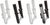 ARLEN NESS - 06-513 - Fork Legs - Black Anodized - Deep Cut - Dual Disc - '00-'07 FLT
