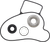 VERTEX - 721296 - Water Pump Repair Kit - Arctic Cat