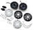 KICKER - 45KM44 - All-Weather 4" 2-way 4 Ohm Speakers