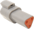 NAMZ - DR-3G - Deutsch Receptacle - 3 Pin - Gray