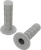 ODI - H02RFG - Ruffian MX Full Waffle Single-Ply Grips - Gray