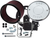 S&S CYCLE - 170-0294E - Air Cleaner Kit with Cover - Nostalgic Script - Chrome