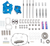 S&S CYCLE - 310-1083A - Cam Chest Kit with Plate - Gear Drive - Oil Cooled - 550 Cam - Chrome Pushrods - M8