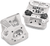 S&S CYCLE - 90-1004 - Cylinder Head Kit - Super Stock - Natural - Evolution Big Twin '88-'99