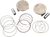 S&S CYCLE - 106-3964A - Piston Kit - For Hot Set Up Kits - 4.125” +0.020” - 111”/117”/124” Engine