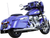S&S CYCLE - 550-1076 - 4” Broadhead Slip-On Mufflers - Slash Cut - Chrome