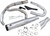 S&S CYCLE - 550-0858 - 2:1 Exhaust for M8 Softail - Chrome