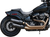 S&S CYCLE - 550-0734 - Grand National Slip-On Mufflers - Guardian Black - FXFB