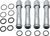 S&S CYCLE - 106-1340 - Pushrod Cover Kit - Chrome - Twin Cam | M8