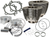 S&S CYCLE - 910-0646 - 4” Big Bore Bolt-In Sidewinder Cylinder Kit - 100” - Black
