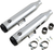 S&S CYCLE - 550-0757B - Grand National Slip-On Mufflers - Chrome