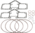 S&S CYCLE - 90-4311 - S&S Rocker Boxes Gasket Set - '66-'84 Shovelhead