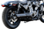 S&S CYCLE - 550-1074 - 4-1/2” Grand National Slip-On Muffler - Black - RH975 Nightster