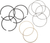 S&S CYCLE - 94-1301X - Replacement Piston Rings - 4.000” - +0.010”