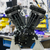 S&S CYCLE - 310-1158 - V124 Long Block Engine - Black Edition - Big Twin | Custom Chasis w/Alternator-Style Primary