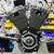 S&S CYCLE - 310-1159 - V124 Long Block Engine - Chrome/Wrinkle Black - Big Twin | Custom Chasis w/Alternator-Style Primary