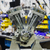S&S CYCLE - 310-1160 - V124 Long Block Engine - Chrome/Natural - Big Twin | Custom Chasis w/Alternator-Style Primary