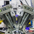 S&S CYCLE - 310-1160 - V124 Long Block Engine - Chrome/Natural - Big Twin | Custom Chasis w/Alternator-Style Primary