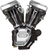 S&S CYCLE - 310-0833A - T143 Long Block Engine - Black Edition - Touring | Dyna