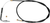S&S CYCLE - 19-0434 - Replacement Throttle Cable for Dual-Cable Throttle Assembly Kits - 39”